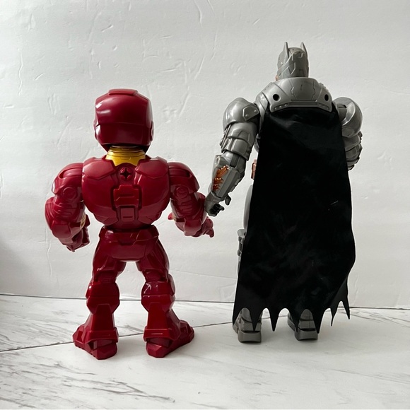 DC Comic Battle Strike Batman Action Figure And Iron Man Action Marvel Toys Kids - Picture 4 of 7